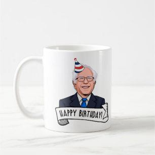 Gelukkige verjaardag van Bernie Sanders Koffiemok
