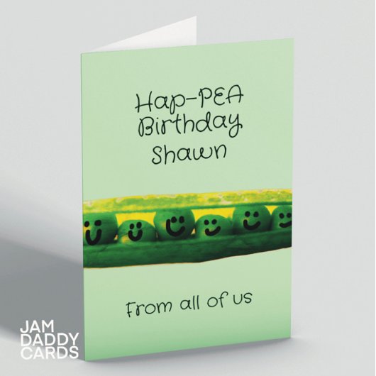 Gelukkige verjaardag van collega's kaart