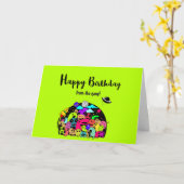 Gelukkige Verjaardag van de Bende - Schattigee Rui Kaart (Gele Bloem)