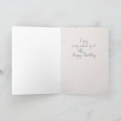 Gelukkige verjaardag van de Big 40 Kaart (Binnen)