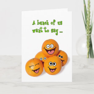 Gelukkige Verjaardag van de Bos van ons Wenskaart Kaart