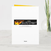 Gelukkige Verjaardag van de Draak van het Baby van Kaart (Achterkant)