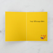 Gelukkige Verjaardag van de Draak van het Baby van Kaart (Binnen)