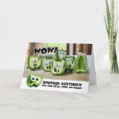 Gelukkige verjaardag van de groep Grappige Googly  Kaart (Voorkant)