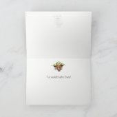 Gelukkige verjaardag van de hele buurtvakantie feestdagen kaart (Binnen)