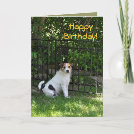 Gelukkige Verjaardag van de Hond Kaart