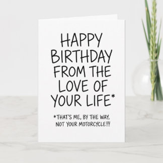 Gelukkige verjaardag van de liefde van je leven Gr Kaart