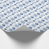 Gelukkige verjaardag van de schepen kapitein, matr cadeaupapier (Hoek)