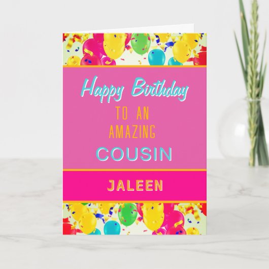 Gelukkige verjaardag van een geweldige neef kaart (Voorkant)