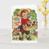  - Gelukkige verjaardag van een jong Man, Kaart (Gele Bloem)