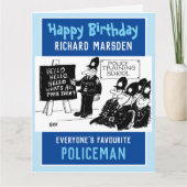 Gelukkige verjaardag van een Kaart (Voorkant)