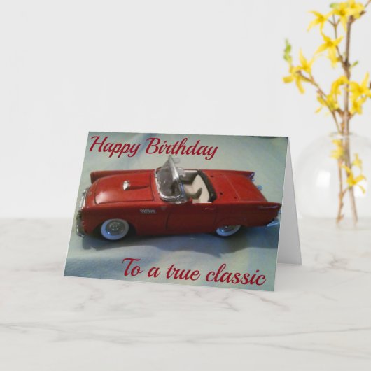 GELUKKIGE VERJAARDAG VAN EEN ***WARE KLASSIEKER*** KAART (Gele Bloem)