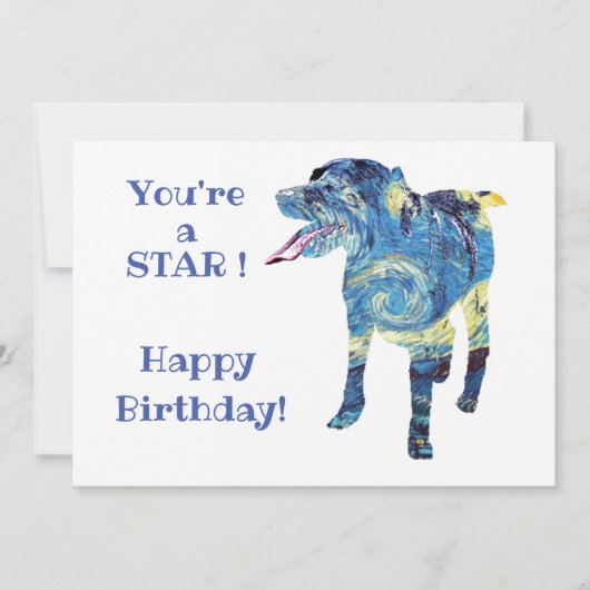 Gelukkige verjaardag, Van Gogh, (Voorkant)