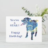 Gelukkige verjaardag, Van Gogh, (Staand voorkant)