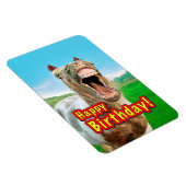 Gelukkige Verjaardag van het gelukkige paard Magneet (Rechterzijde)