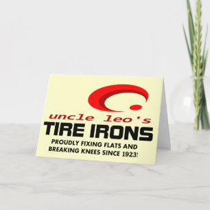 Gelukkige Verjaardag van het Team van Oom Leo's Kaart