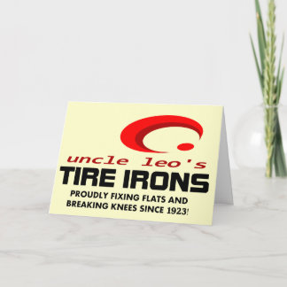 Gelukkige Verjaardag van het Team van Oom Leo's Kaart