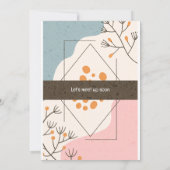 Gelukkige Verjaardag van je beste vriend (personal Kaart (Achterkant)