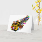 Gelukkige verjaardag van Luke! Kaart (Gele Bloem)