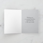 Gelukkige verjaardag van makelaar boerderij kaart (Binnen)