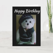 GELUKKIGE VERJAARDAG VAN MIJN **FAVORIETE TEDDYBEA KAART (Voorkant)