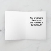 GELUKKIGE VERJAARDAG VAN MIJN GELUKKIGE CAMPER *** KAART (Binnen)