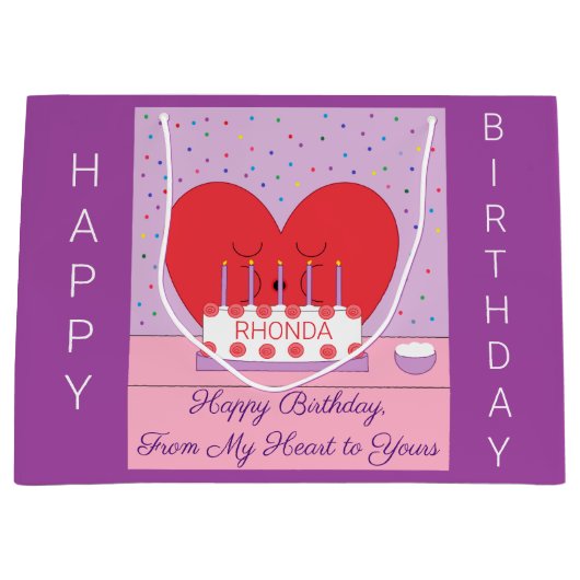 Gelukkige verjaardag, van mijn hart tot jullie II: Groot Cadeauzakje (Voorkant)