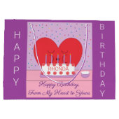 Gelukkige verjaardag, van mijn hart tot jullie II: Groot Cadeauzakje (Achterkant)