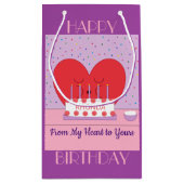 Gelukkige verjaardag, van mijn hart tot jullie II: Klein Cadeauzakje (Achterkant)