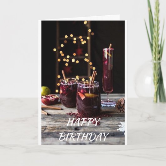 GELUKKIGE VERJAARDAG VAN MIJN (OF ONZE) **BAAS** KAART (Voorkant)