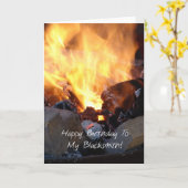 Gelukkige verjaardag van mijn smid kaart (Gele Bloem)