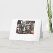 Gelukkige Verjaardag van NYC Misser You Card Kaart (Achterkant)