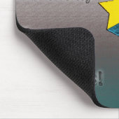 Gelukkige verjaardag van ons allemaal sterren muismat (Hoek)