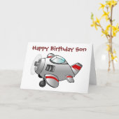 ** GELUKKIGE VERJAARDAG VAN ONZE ZOON** KAART (Gele Bloem)