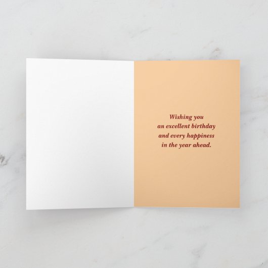 Gelukkige verjaardag van Real Estate Agent House Kaart (Binnen)