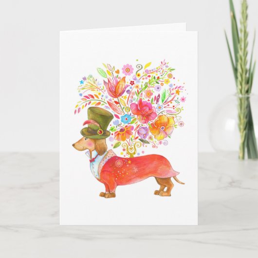 Gelukkige Verjaardag! Van Uw Loyale Heer Kaart (Voorkant)