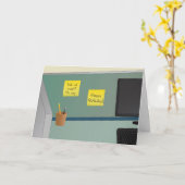 Gelukkige Verjaardag, van wij allemaal! De Cel van Kaart (Gele Bloem)