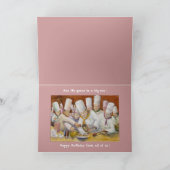 Gelukkige verjaardag van wij allemaal kaart (Binnen)