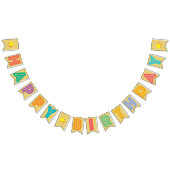 GELUKKIGE VERJAARDAG ☆ VEELKLEURIG OP OUDE GOUDKLE VLAGGETJES (Alle)