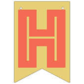 GELUKKIGE VERJAARDAG ☆ VEELKLEURIG OP OUDE GOUDKLE VLAGGETJES (Tweede vlag)