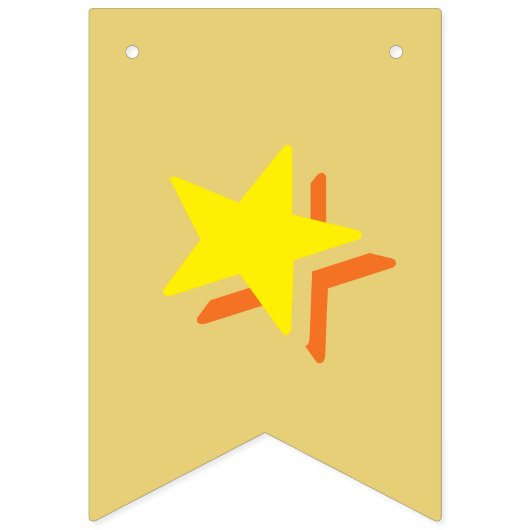 GELUKKIGE VERJAARDAG ☆ VEELKLEURIG OP OUDE GOUDKLE VLAGGETJES (Eerste vlag)