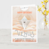 Gelukkige verjaardag! Venus Observatorium voor Mar Kaart (Gele Bloem)