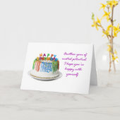 Gelukkige Verjaardag, Verliezer Kaart (Gele Bloem)