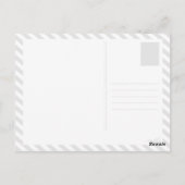 gelukkige verjaardag ( verscheurd papier ) briefkaart (Achterkant)