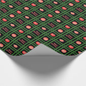 Gelukkige verjaardag - Verse tomatenpatroon Cadeaupapier (Hoek)