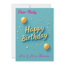 Gelukkige verjaardag! Vier uw speciale dag