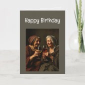 Gelukkige verjaardag viert ouderdom kaart (Voorkant)