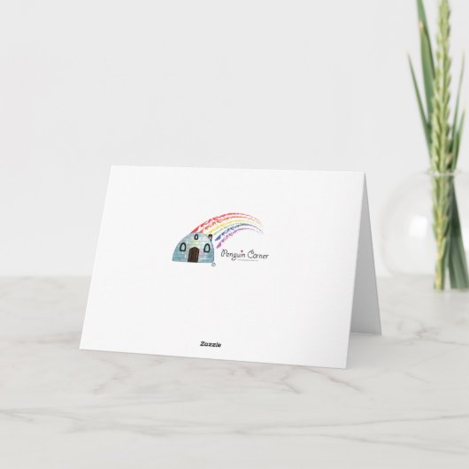 Gelukkige Verjaardag Vliegtuig van de Hele Bende Kaart (Achterkant)