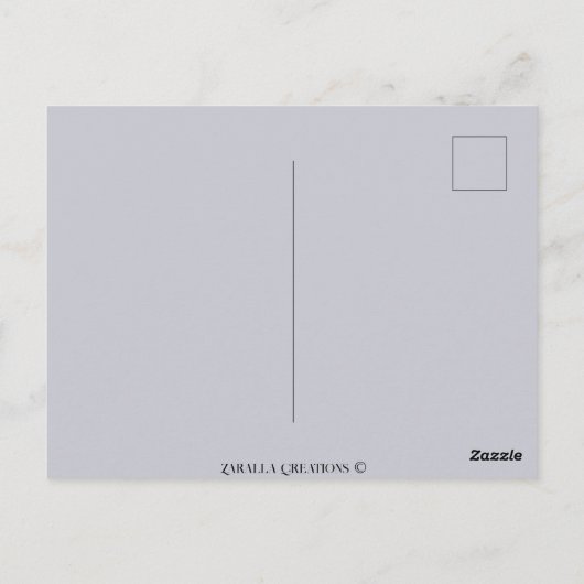 Gelukkige Verjaardag Vlinders en bloemen Briefkaart (Achterkant)