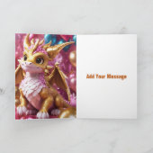 Gelukkige Verjaardag /Voeg uw bericht toe :-) Kaart (Binnen)